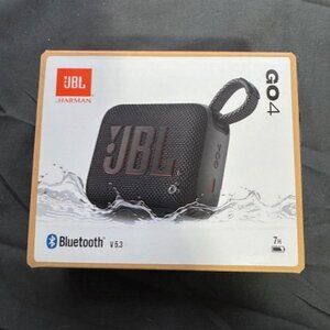 JBL GO4 Portable Wireless Speaker Bluetooth Waterproof Dust Proof IP67 Black